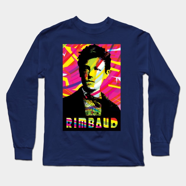 Arthur Rimbaud VI Long Sleeve T-Shirt by Exile Kings 